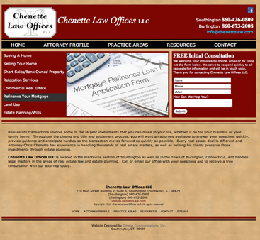 Redesigned Chenette Law Offices
